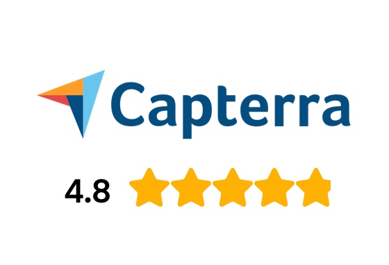 Capterra - 4.8 out of 5